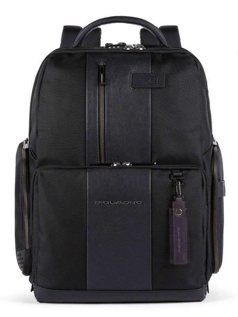 PIQUADRO BAG MOTIC 15,6 "PC-Rucksack Schwarz - PC-Rucksäcke