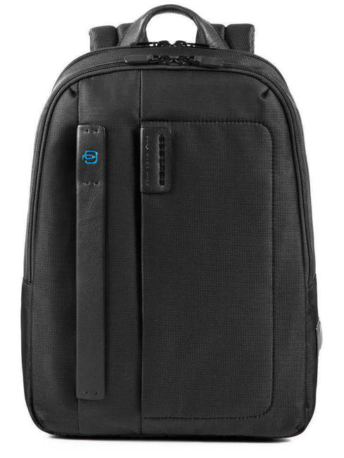 PIQUADRO P16 PC-Rucksack bis 14" CHEVRON / SCHWARZ - PC-Rucksäcke