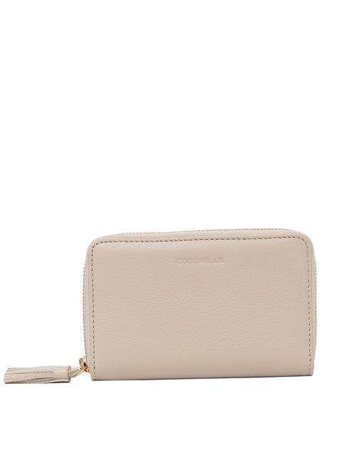 COCCINELLE TASSEL Brieftasche Puderrosa - Brieftaschen Damen
