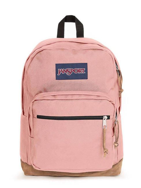JANSPORT RIGHT PACK Laptop-Rucksack 15 " Mistyrose - Rucksäcke für Schule &amp; Freizeit