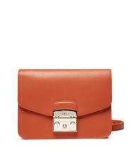 FURLA METROPOLIS S Mini-Umh&auml;ngetasche aus Leder - Damentaschen