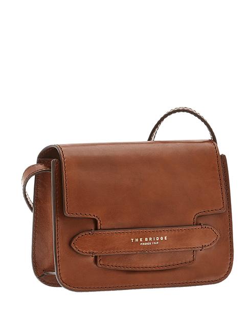 THE BRIDGE LUCREZIA Mini-Schultertasche BRAUN - Damentaschen