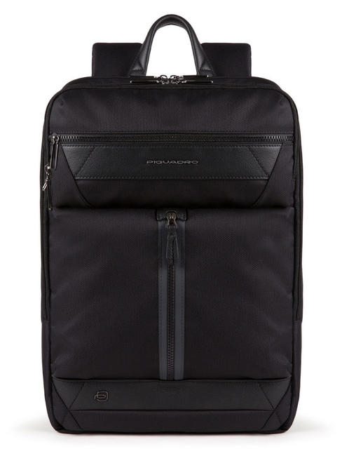 PIQUADRO TRAKAI Rucksack für PC 14 "/ Ipad 12,9" Schwarz - PC-Rucksäcke