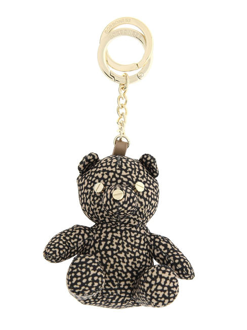 BORBONESE Schlüsselbund orso Bären-Schlüsselanhänger OP / NATUR / SCHWARZ - Schlüsselanhänger und Schlüsseletuis