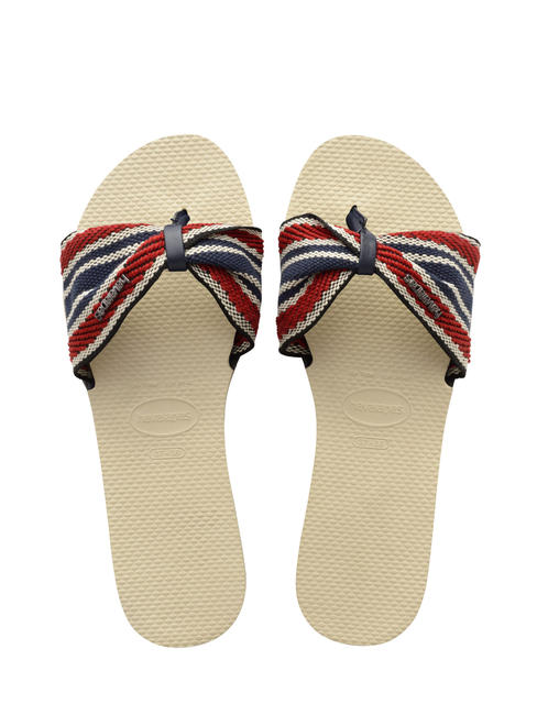 HAVAIANAS YOU SAINT TROPEZ FITA Sandalen Beige - Damenschuhe