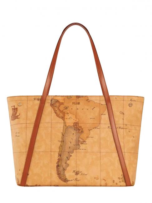 ALVIERO MARTINI PRIMA CLASSE GEO CLASSIC Schultertasche NATÜRLICH - Damentaschen
