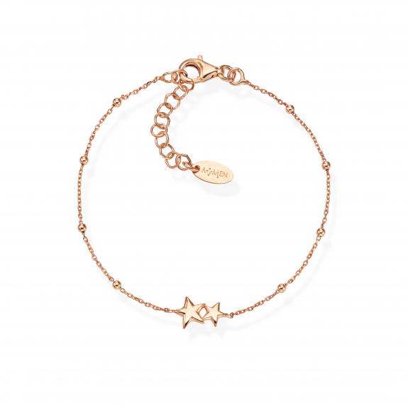 AMEN COCCOLE Armband aus Rosésilber Rose - Armbänder