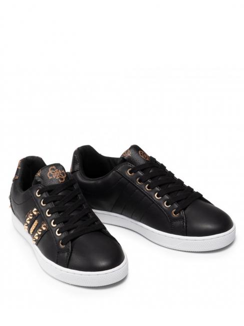 GUESS rassta sneaker 2cm Sneakers Woman SCHWARZ BRAUN - Damenschuhe