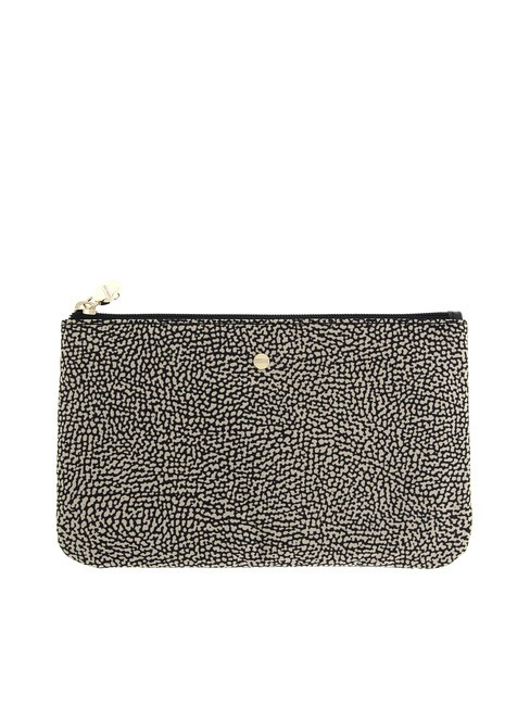 BORBONESE CLASSICA Handtasche OP / NATUR / SCHWARZ - Damentaschen