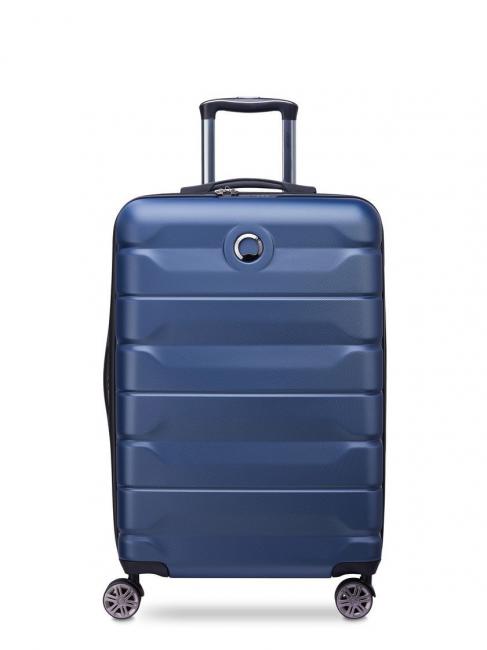 DELSEY AIR ARMOUR Mittlerer Spinner Trolley, erweiterbar Nachtblau - Harte Trolleys