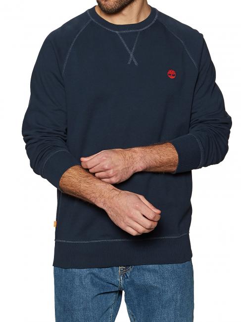 TIMBERLAND ER BASIC REGULAR Sweatshirt mit Rundhalsausschnitt dunkler Saphir - Sweatshirts Herren