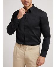 GUESS sunset Shirt manica lunga Langarm-Shirt jetbla - Herrenhemden - 1