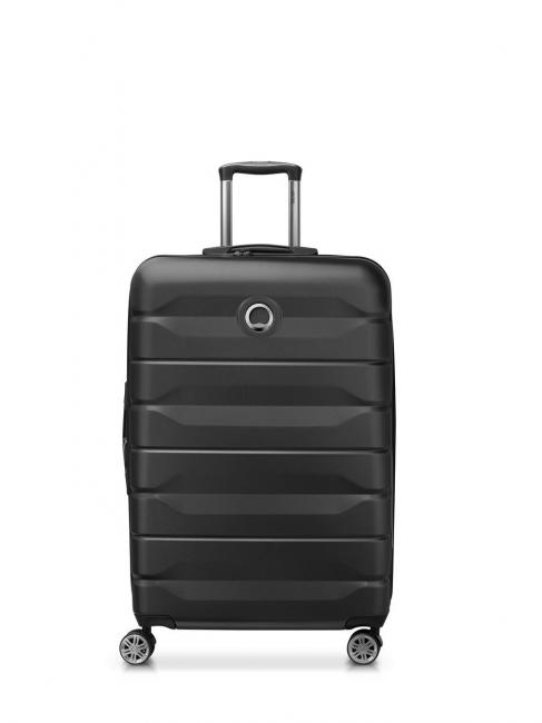 DELSEY AIR ARMOUR Großer Trolley, erweiterbar Schwarz - Harte Trolleys