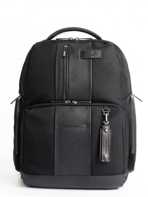 PIQUADRO BRIEF 2 Fastcheck-Rucksack für PC15,6 " Schwarz - PC-Rucksäcke