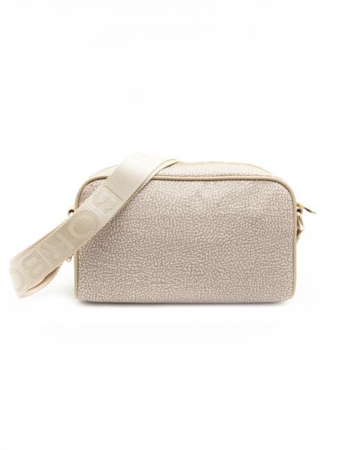 BORBONESE ECO Mini-Kameratasche Sand - Damentaschen
