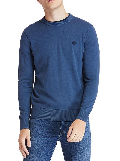TIMBERLAND WILLIAMS RIVER Pullover mit Rundhalsausschnitt dunkler Jeansstoff - Sweatshirts Herren
