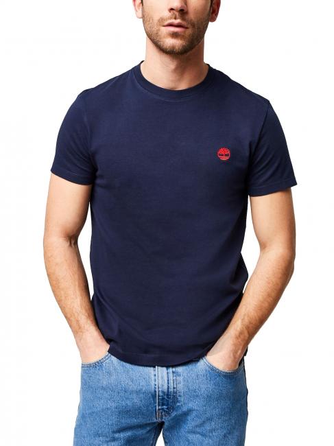 TIMBERLAND SS DUNRIVER CREW Baumwoll t-shirt dunkler Saphir - Herren-T-Shirts
