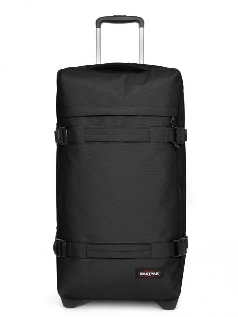 EASTPAK TRANSIT'R M Trolley mittlerer Größe SCHWARZ - Halbharte Trolleys