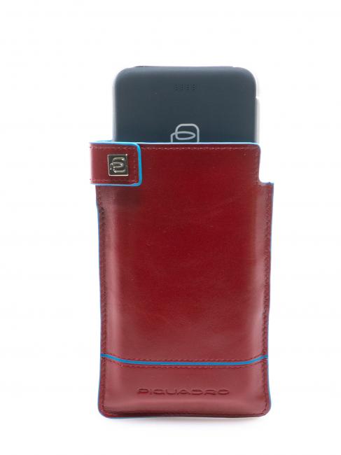 PIQUADRO BLUE SQUARE Powerbank 10.000 mah ROT - Tablettmappe &amp; Organizer