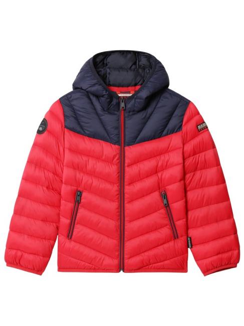 NAPAPIJRI k aerons h 1 giacca Hooded jacket roter Tango - Kinder Jacken