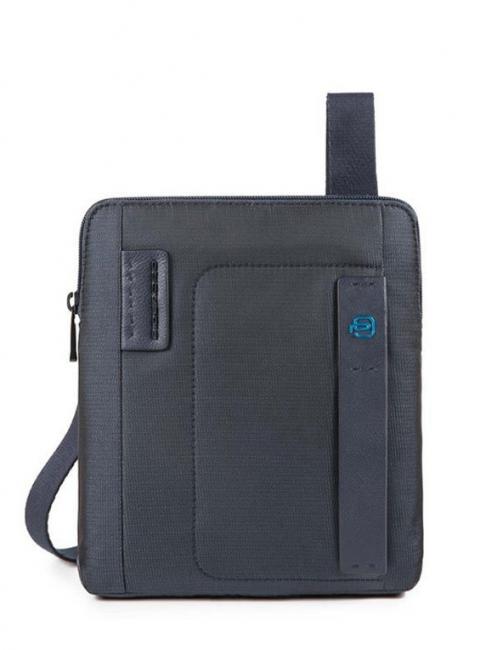 PIQUADRO Bürste Linie PULSE P16, iPad-Halter CHEVRON BLAU - Umhängetaschen Herren