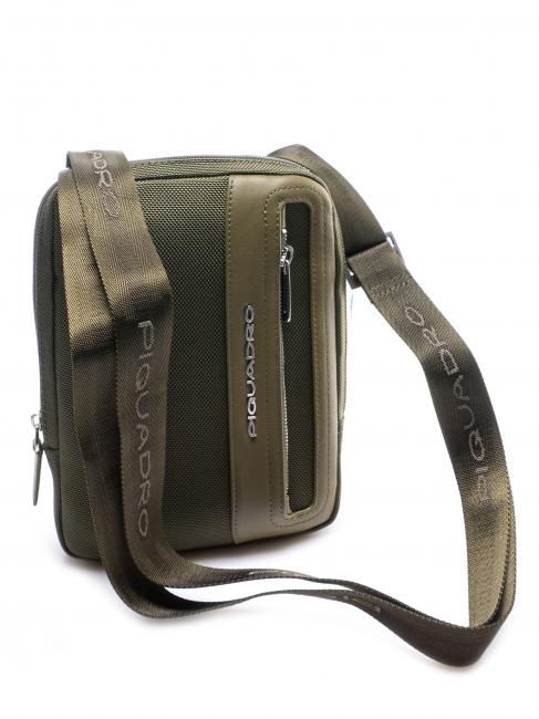 PIQUADRO Bürste LINK 2 Out, 7,9 "Tablet-Halter GRÜN - Umhängetaschen Herren