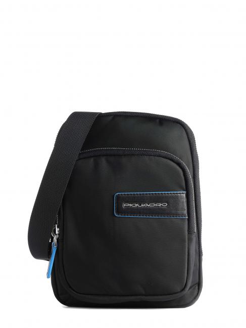 PIQUADRO RYAN iPad-Tasche aus recyceltem Stoff Schwarz - Umhängetaschen Herren