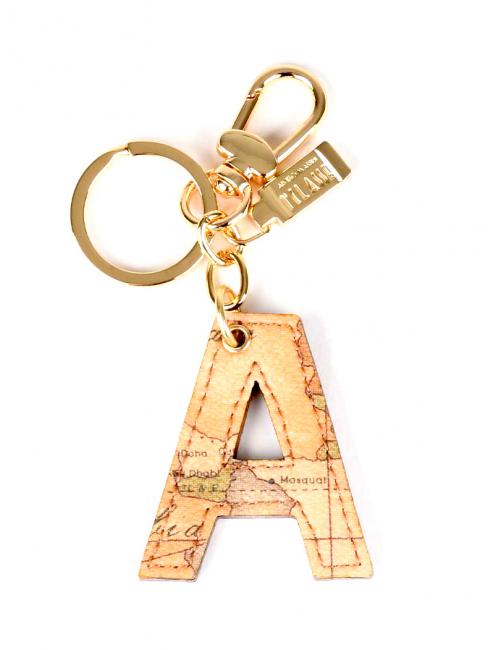 ALVIERO MARTINI PRIMA CLASSE GEO CLASSIC Buchstabe A Schlüsselanhänger NATÜRLICH - Schlüsselanhänger und Schlüsseletuis