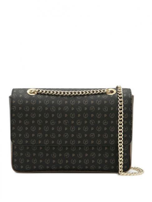 POLLINI HERITAGE CLASSIC Umhängetasche, Umhängetasche schwarze Bronze - Damentaschen