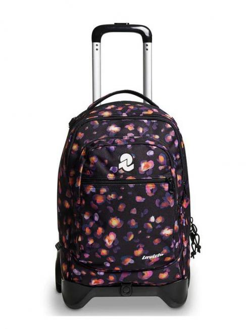 INVICTA NEW WAY NEW PLUG Fantasy Rucksack mit abnehmbarem Trolley blauäugig - Rucksäcke mit Trolleyfunktion