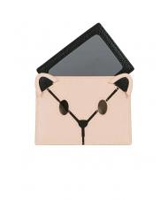 FURLA ALLEGRA Kreditkartenetui aus Leder mit Spiegel - Taschenzubeh&ouml;r