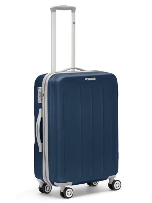 R RONCATO FLIGHT Trolley mittlerer Größe NAVY BLAU - Harte Trolleys