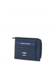AERONAUTICA MILITARE FIGHTER Flache Brieftasche aus Leder - Brieftaschen Herren