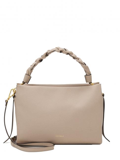 COCCINELLE BOHEME Handtasche, mit Schultergurt, aus Leder Puderrosa - Damentaschen