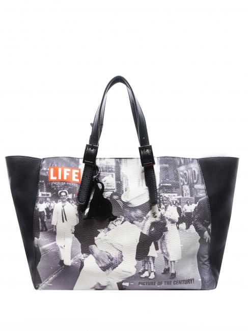 L'ATELIER DU SAC LIFE PETITE NICOLE Einkaufstasche mit Clutch nyckiss - Damentaschen