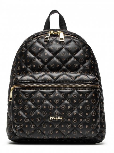 POLLINI HERITAGE MATELASSE Rucksack Schwarz - Damentaschen
