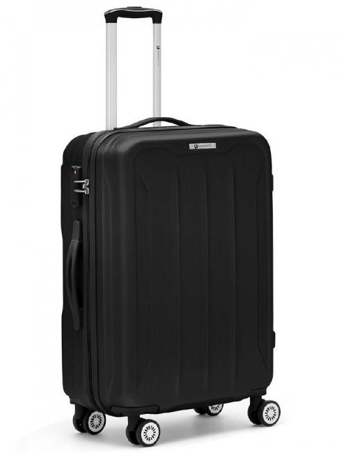 R RONCATO FLIGHT Großer Trolley Schwarz - Harte Trolleys