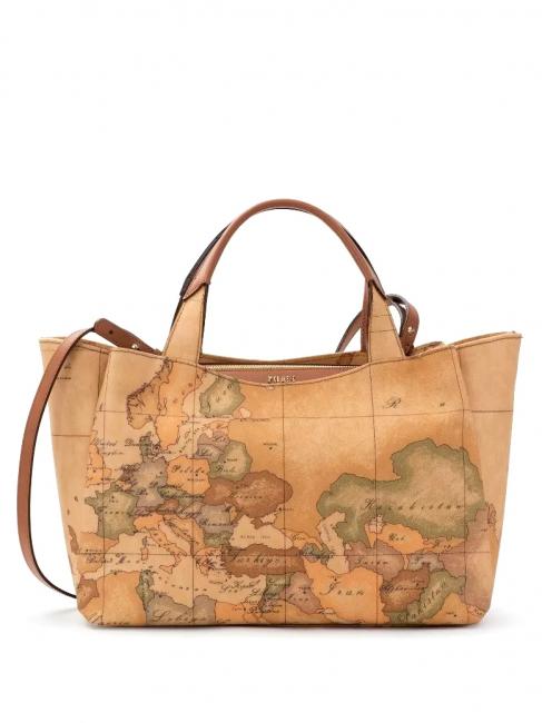 ALVIERO MARTINI PRIMA CLASSE GEO CLASSIC Handtasche mit Schulterriemen NATÜRLICH - Damentaschen