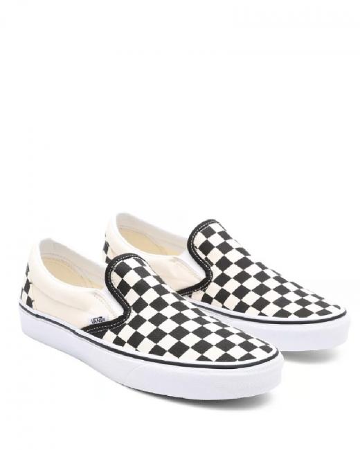 VANS CLASSIC Sneaker zum Hineinschlüpfen schwarz & wtchckerbo - Schuhe Unisex