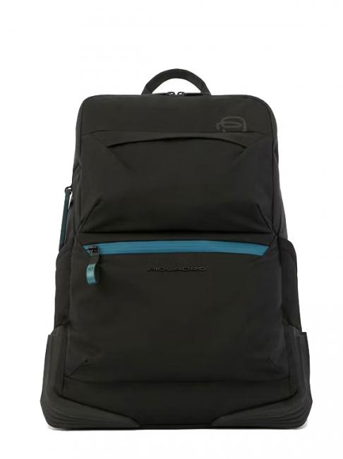 PIQUADRO CORNER H2O 15,6 "Laptop-Rucksack Schwarz - PC-Rucksäcke