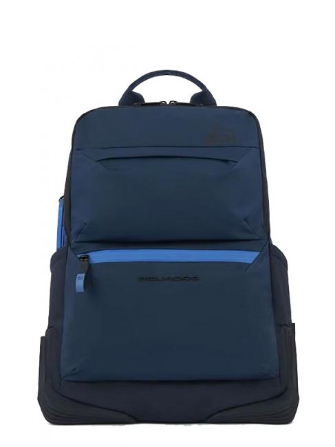 PIQUADRO CORNER H2O 15,6 "Laptop-Rucksack Blau - PC-Rucksäcke