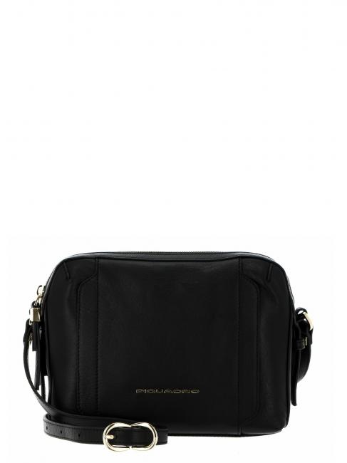 PIQUADRO CIRCLE Schultertasche Schwarz - Damentaschen