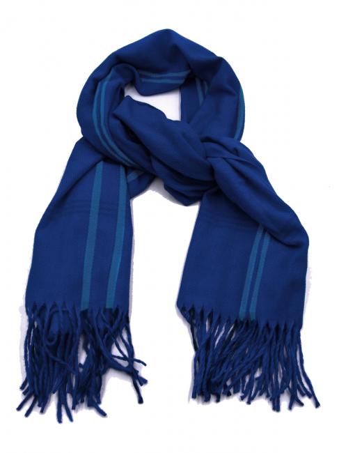 ROCCOBAROCCO Schalmitfrange  blau - Schals