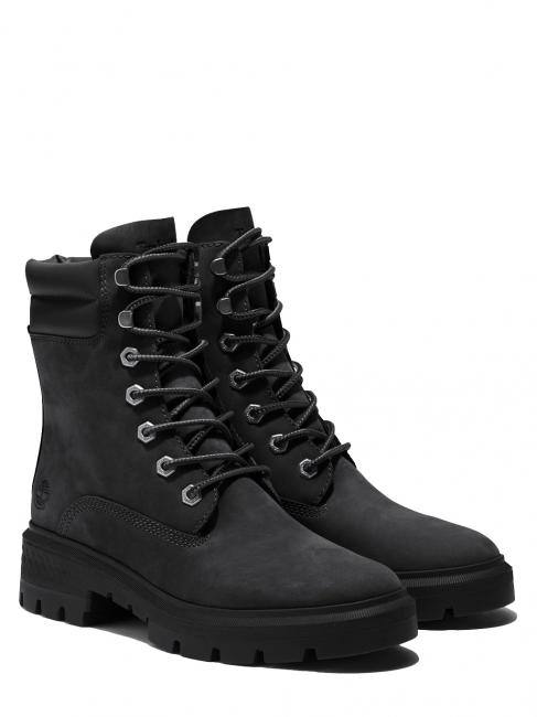 TIMBERLAND CORTINA VALLEY 6 Inch Stiefeletten aus Leder PECHSCHWARZ - Damenschuhe