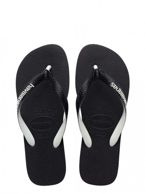 HAVAIANAS Infradito TOP-MIX Schwarz Schwarz - Schuhe Unisex