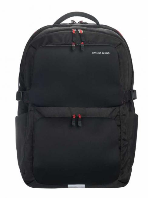 TUCANO SFIDO Multitasking-Gaming-Rucksack, 18-Zoll-PC-Halterung Schwarz - PC-Rucksäcke