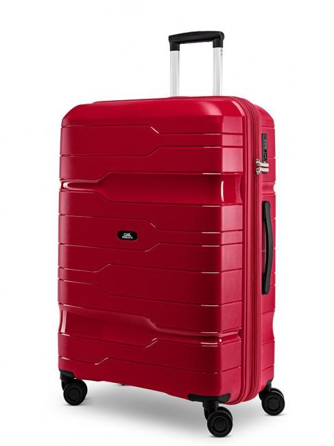 CIAK RONCATO DISCOVERY Großer Trolley, erweiterbar rot - Harte Trolleys