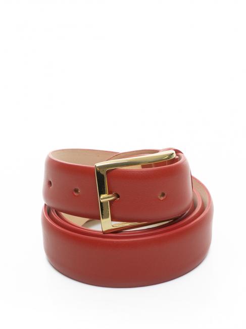 LESAC Ledergürtel liscia  Tomate - Gürtel