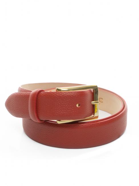 LESAC Ledergürtel palmellata  Tomate - Gürtel