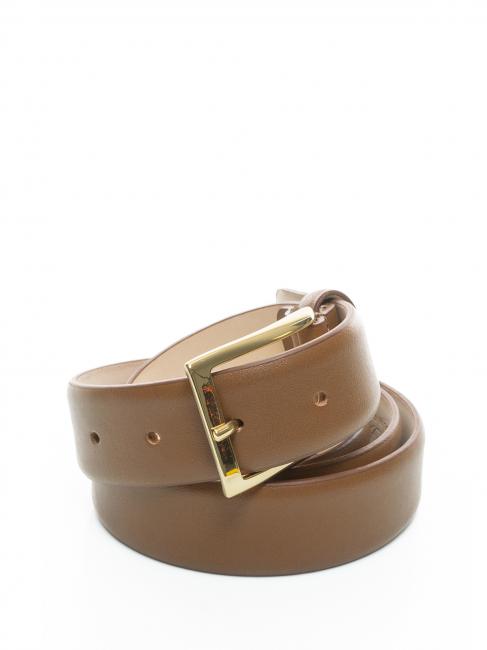 LESAC Ledergürtel liscia  Braun - Gürtel